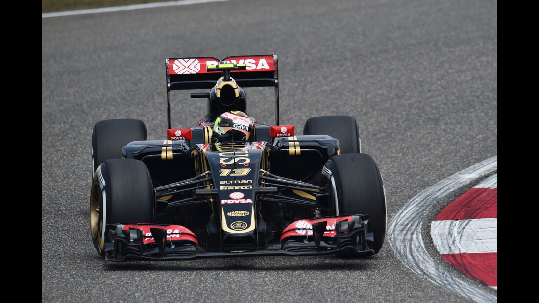 Pastor Maldonado - Lotus - Formel 1 - GP China - Shanghai - 10. April 2015