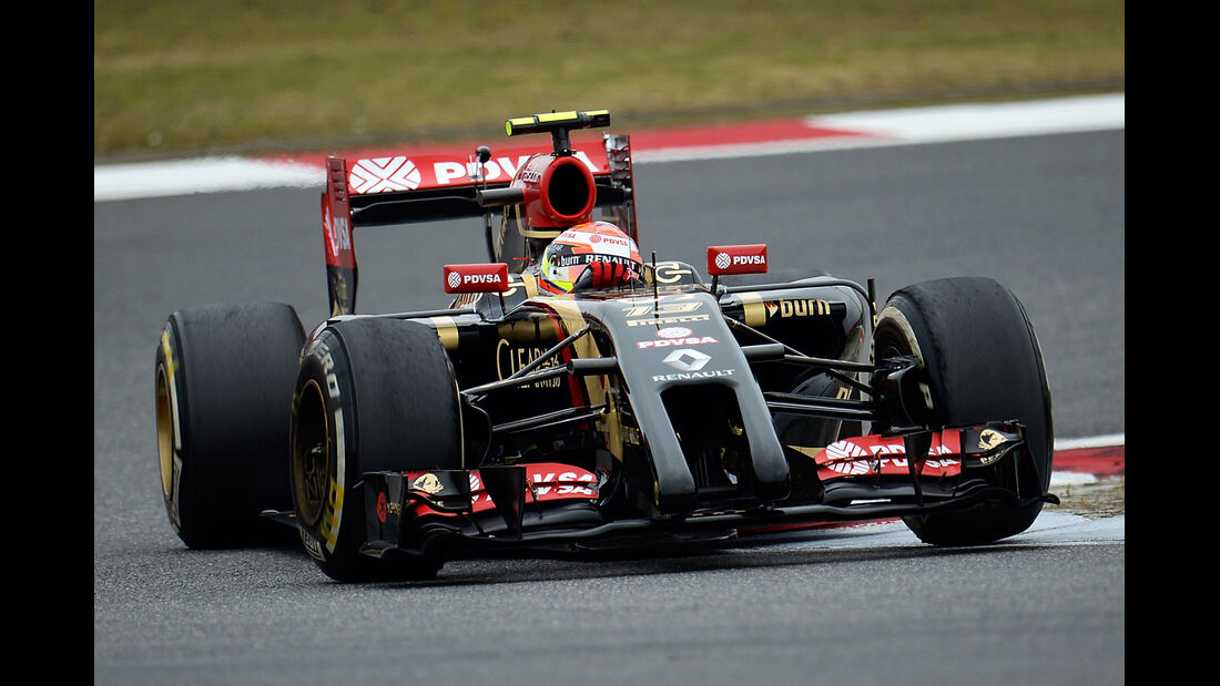 Pastor Maldonado - Lotus - Formel 1 - GP China - Shanghai - 18. April 2014