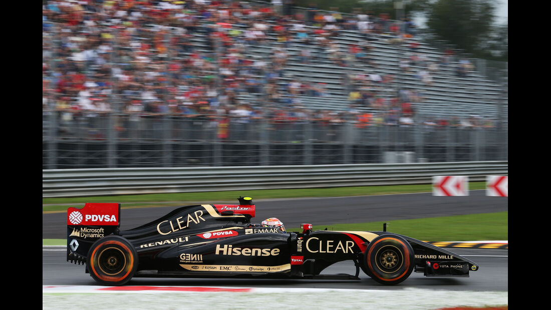 Pastor Maldonado - Lotus - Formel 1 - GP Italien - 5. September 2014