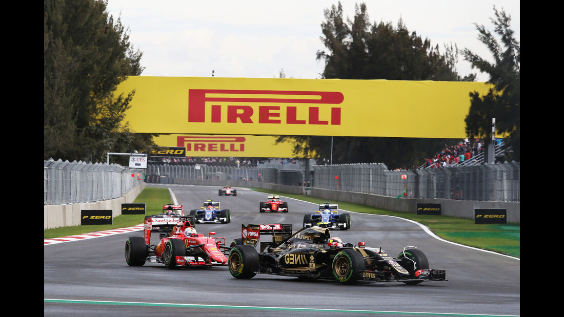 Pastor Maldonado - Lotus - Formel 1 - GP Mexiko - 30. Oktober 2015