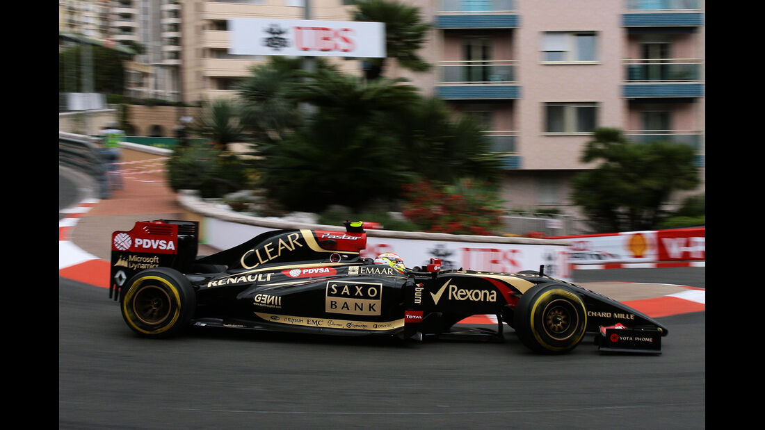 Pastor Maldonado - Lotus - Formel 1 - GP Monaco - 22. Mai 2014