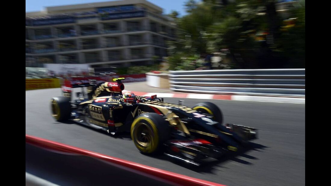 Pastor Maldonado - Lotus  - Formel 1 - GP Monaco - 24. Mai 2014