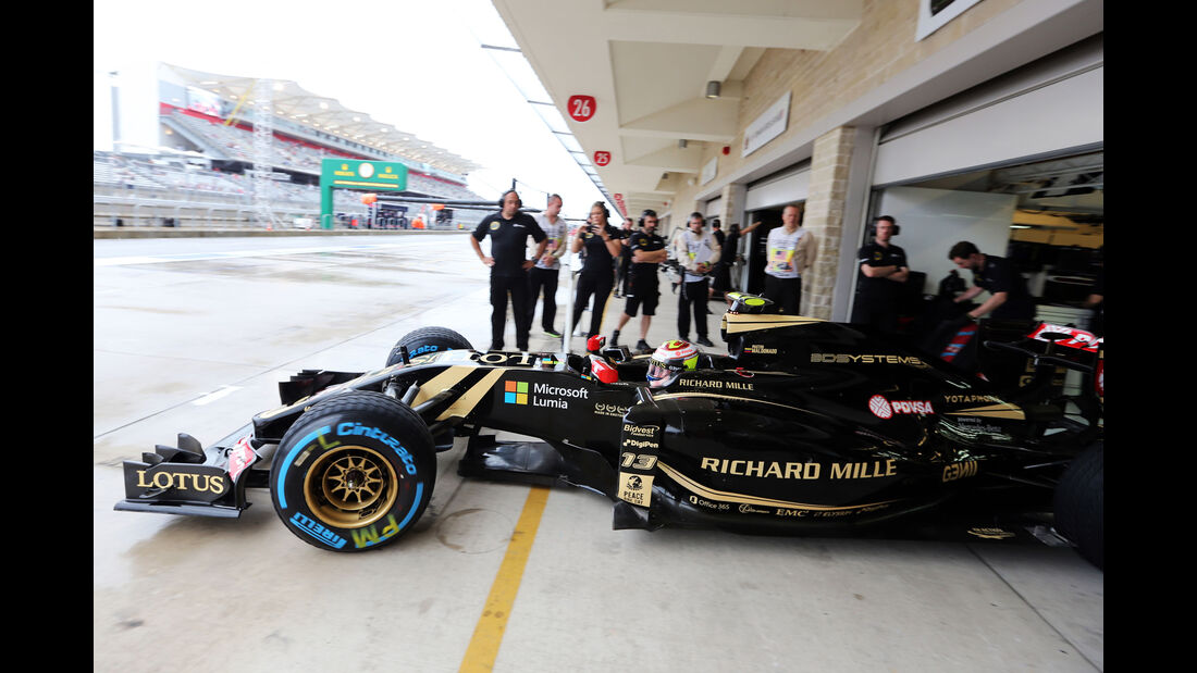 Pastor Maldonado - Lotus - Formel 1 - GP USA - Austin - 23. Oktober 2015