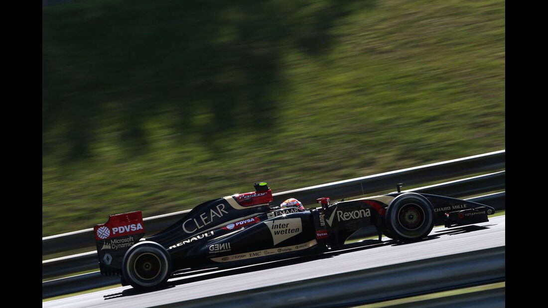 Pastor Maldonado - Lotus - Formel 1 - GP Ungarn - 25. Juli 2014