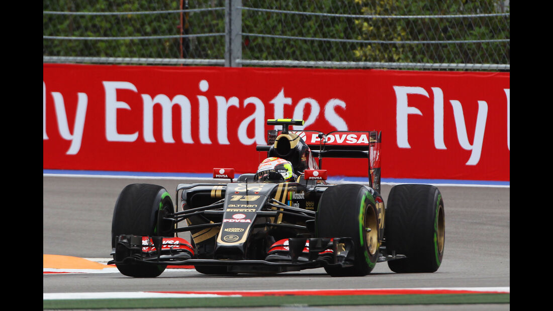 Pastor Maldonado - Lotus - Formel 1 - Sochi - GP Russland - 9. Oktober 2015