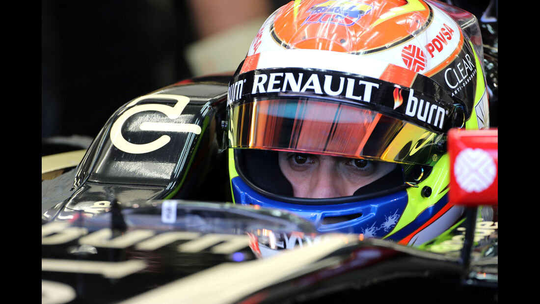 Pastor Maldonado - Lotus - Formel 1 - Test - Bahrain - 22. Februar 2014