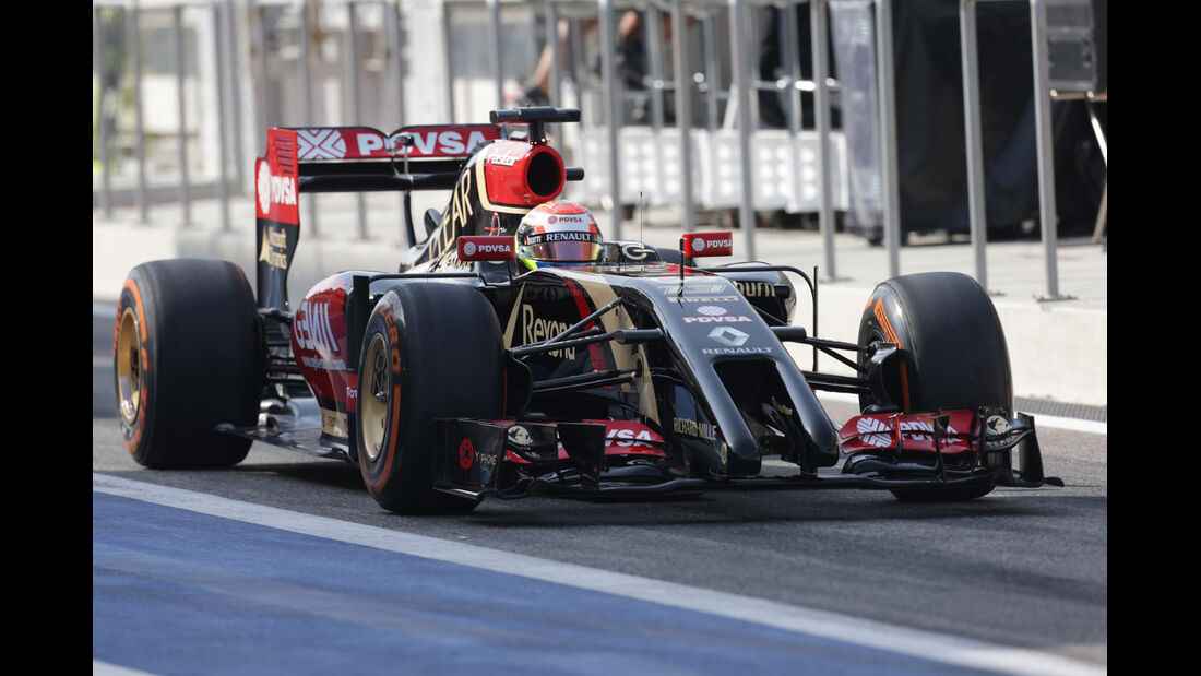 Pastor Maldonado - Lotus - Formel 1 - Test - Bahrain - 27. Februar 2014 
