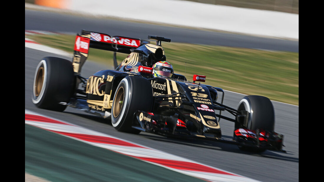 Pastor Maldonado - Lotus - Formel 1-Test - Barcelona - 19. Februar 2015