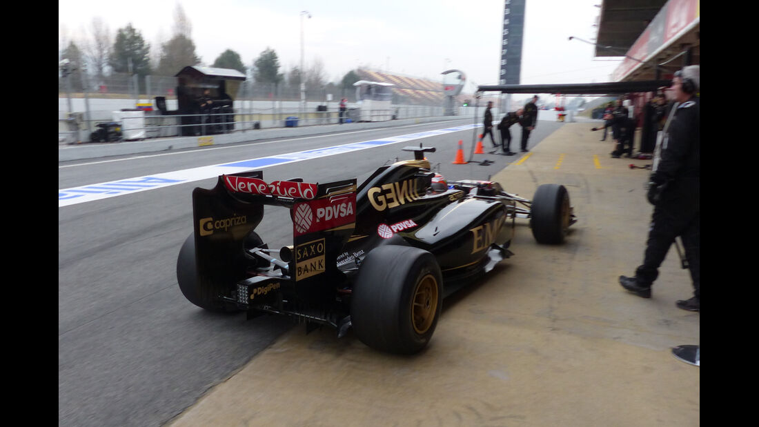 Pastor Maldonado - Lotus - Formel 1-Test - Barcelona - 21. Februar 2015