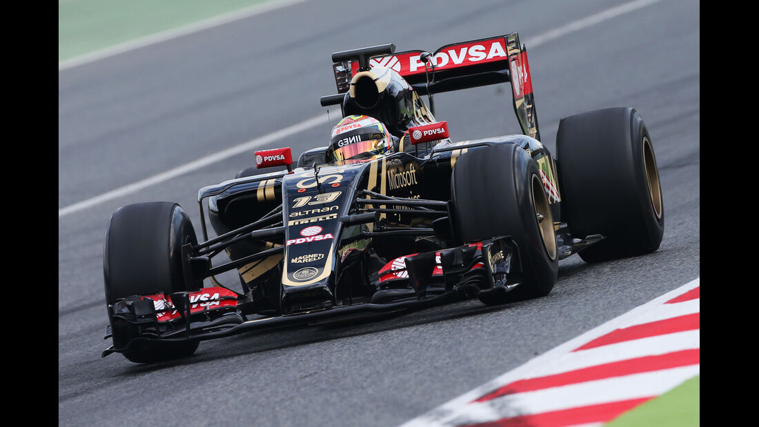 Pastor Maldonado - Lotus - Formel 1-Test - Barcelona - 27. Februar 2015