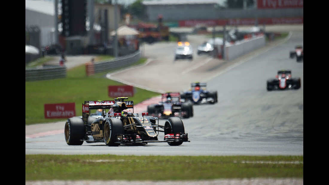 Pastor Maldonado - Lotus - GP Malaysia 2015 - Formel 1