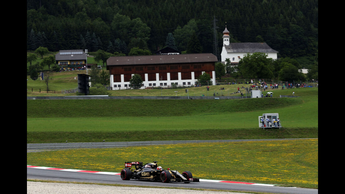 Pastor Maldonado - Lotus - GP Österreich - Formel 1 - Freitag - 19.6.2015