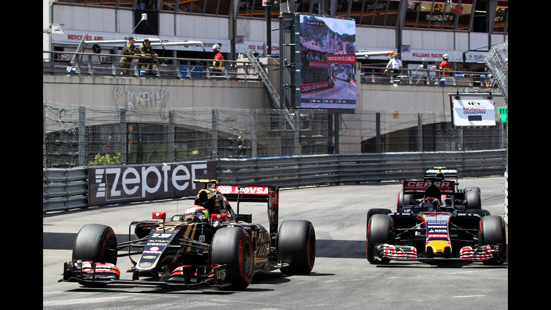 Pastor Maldonado - Max Verstappen  - Formel 1 - GP Monaco - Sonntag - 24. Mai 2015