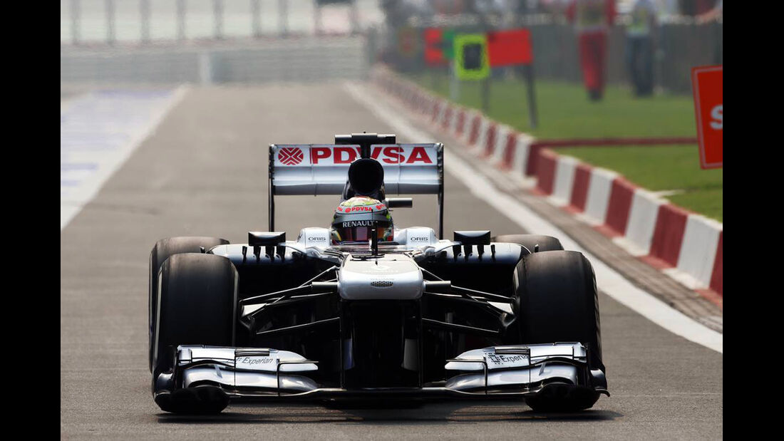 Pastor Maldonado  - Williams - Formel 1 - GP Indien - 25. Oktober 2013