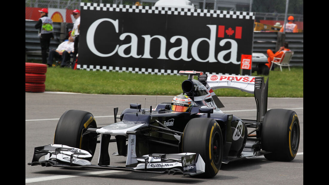 Pastor Maldonado - Williams - Formel 1 - GP Kanada - 8. Juni 2012