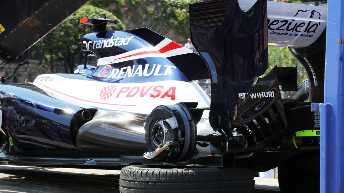 Pastor Maldonado - Williams - Formel 1 - GP Monaco - 26. Mai 2012