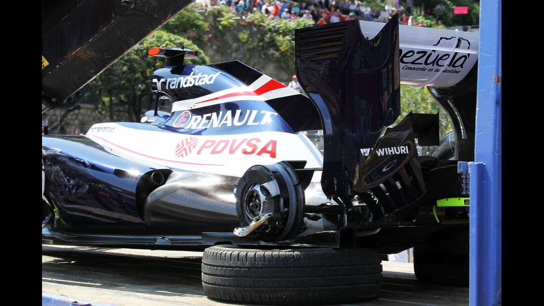 Pastor Maldonado - Williams - Formel 1 - GP Monaco - 26. Mai 2012