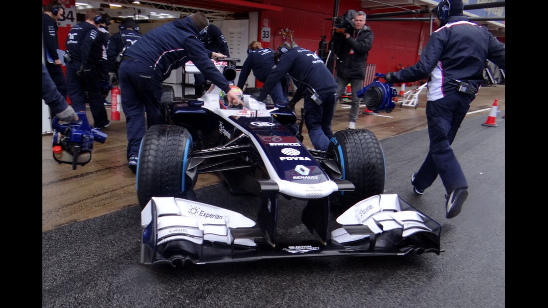 Pastor Maldonado - Williams - Formel 1 - Test - Barcelona - 1. März 2013
