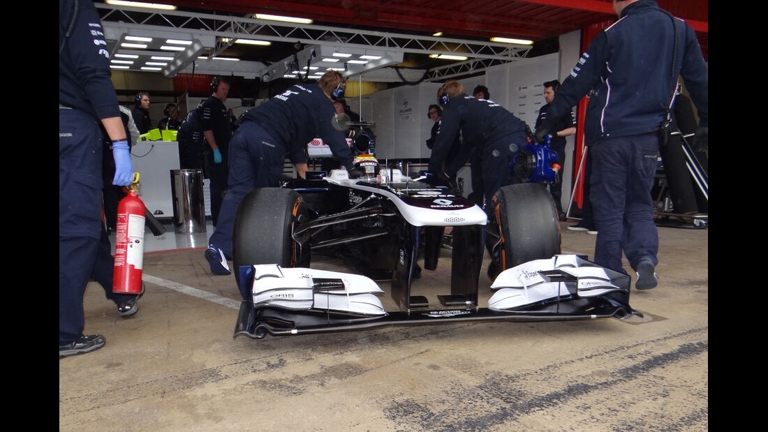 Pastor Maldonado - Williams - Formel 1 - Test - Barcelona - 19. Februar 2013