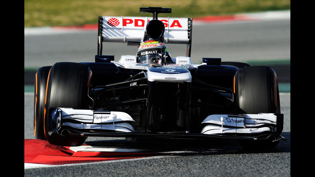 Pastor Maldonado - Williams - Formel 1 - Test - Barcelona - 3. März 2013