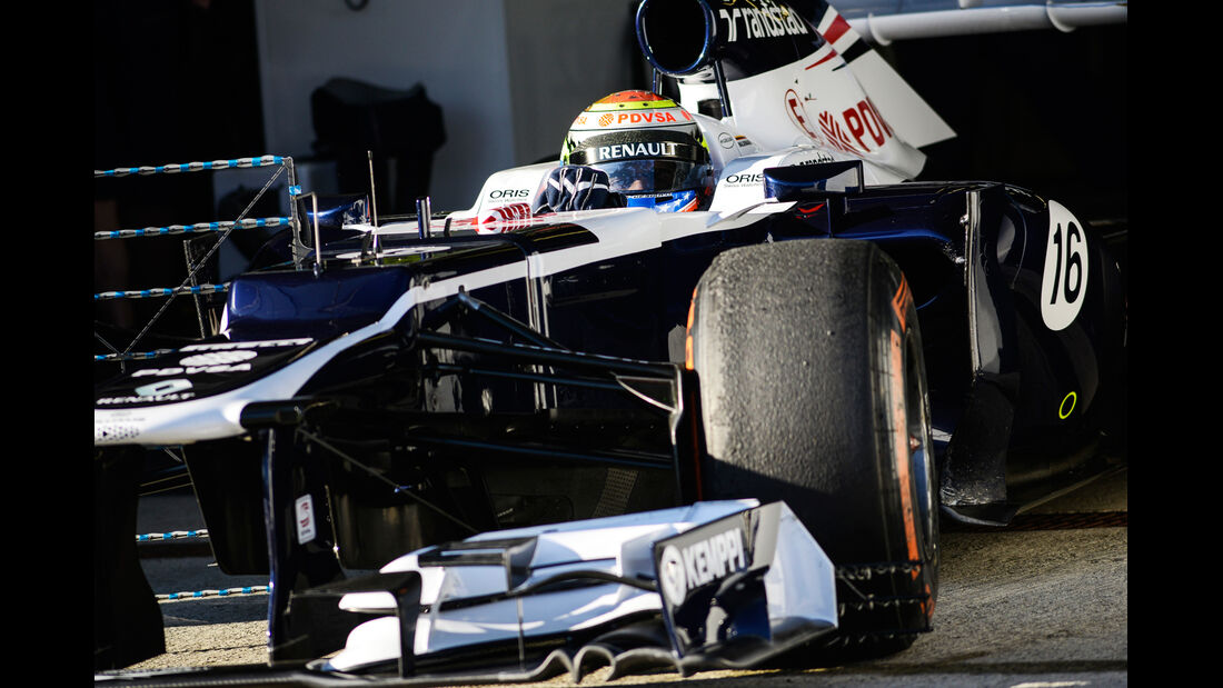 Pastor Maldonado - Williams - Formel 1 - Test - Jerez - 6. Februar 2013