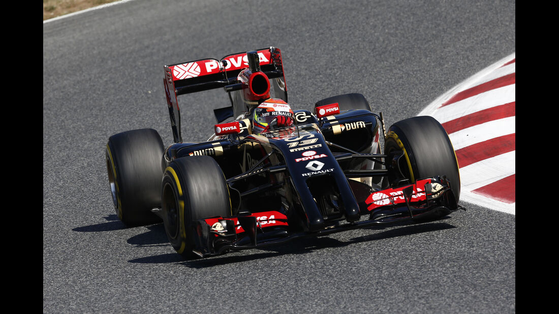 Pastos Maldonado - Lotus - Barcelona - F1 Test 2 - 14. Mai 2014