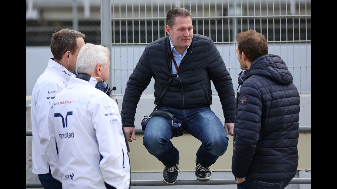 Pat Symonds, Jos Verstappen & Alex Wurz - Formel 1-Test - Barcelona - 24. Februar 2016
