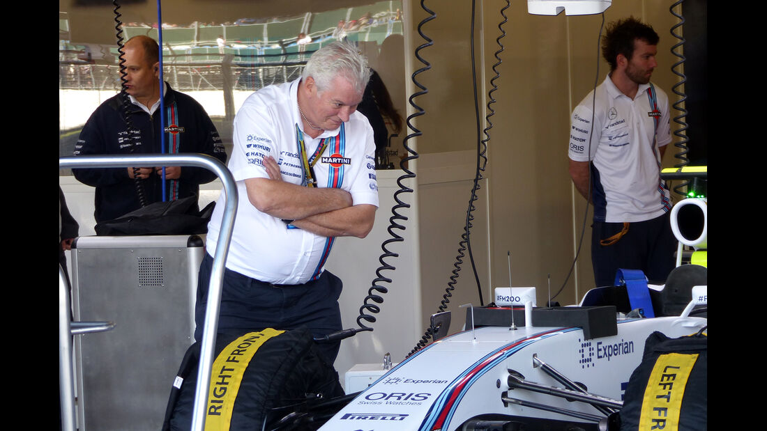 Pat Symonds - Williams - Formel 1 - GP England  - Silverstone - 4. Juli 2014