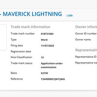Patent Ford Maverick Lightning