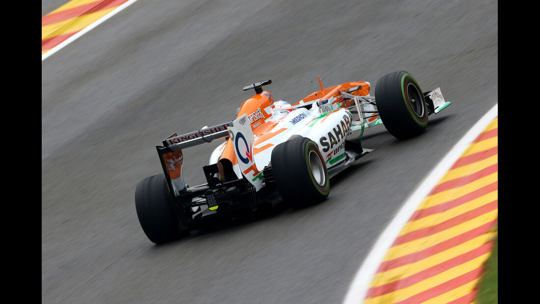 Paul di Resta - Force India - Formel 1 - GP Belgien - Spa Francorchamps - 23. August 2013