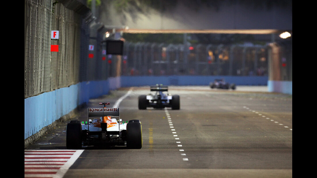 Paul di Resta - Force India - Formel 1 - GP Singapur - 21. September 2012
