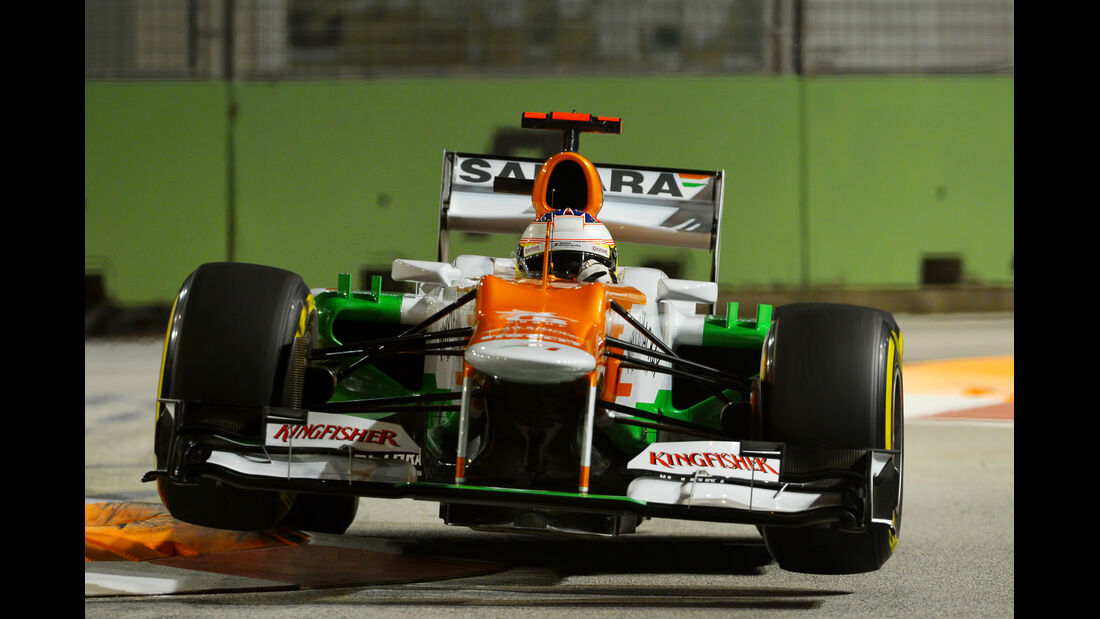 Paul di Resta - Force India - Formel 1 - GP Singapur - 22. September 2012