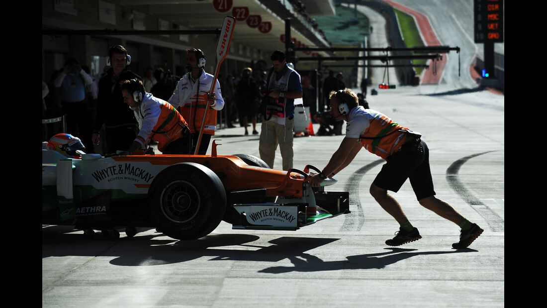 Paul di Resta - Force India - Formel 1 - GP USA - Austin - 16. November 2012