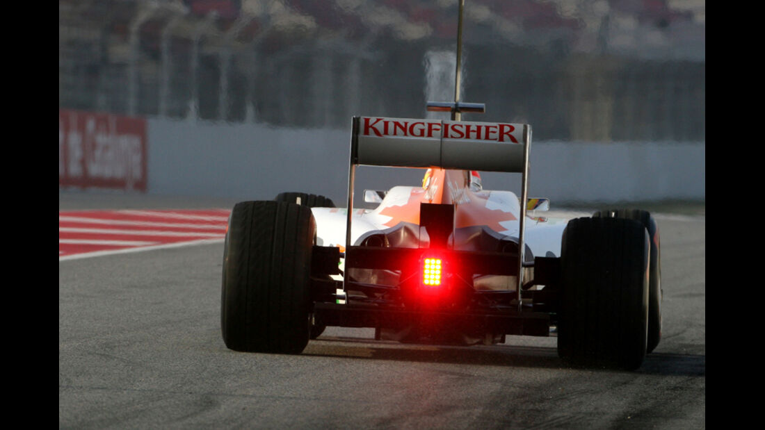 Paul di Resta - Force India - Formel 1-Test Barcelona - 3. März 2012