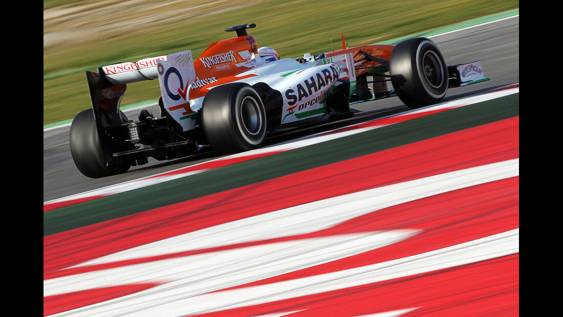 Paul di Resta - Force India - Formel 1 - Test - Barcelona - 3. März 2013