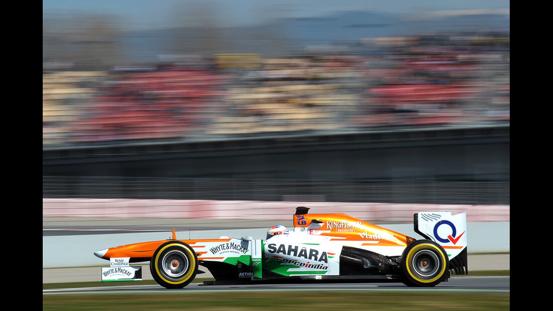 Paul di Resta - Force India - Formel 1 - Test - Barcelona - 3. März 2013