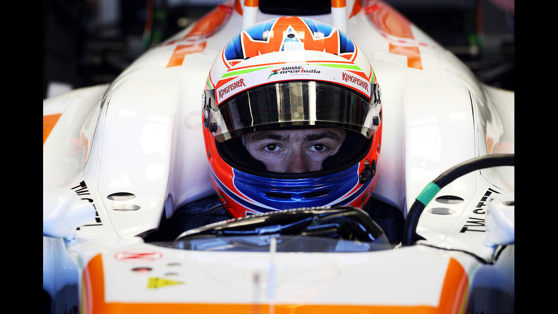Paul di Resta, Force India, Formel 1-Test, Jerez, 6.2.2013
