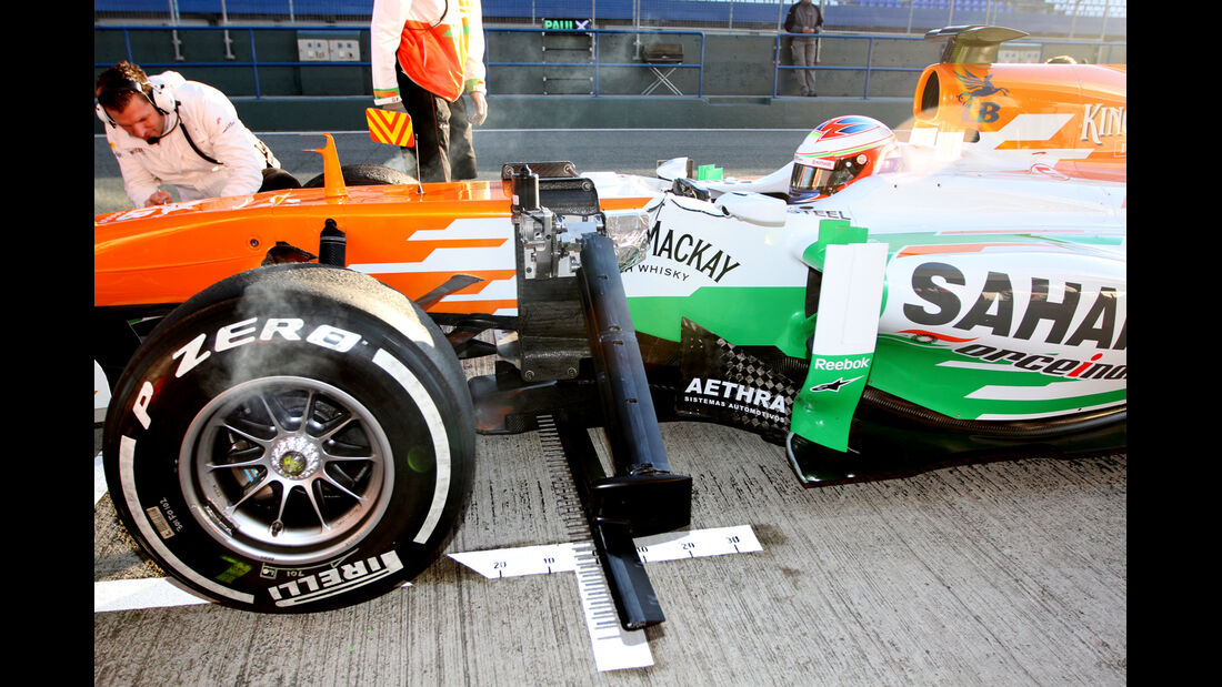 Paul di Resta - Force India - Formel 1 - Test - Jerez - 6. Februar 2013