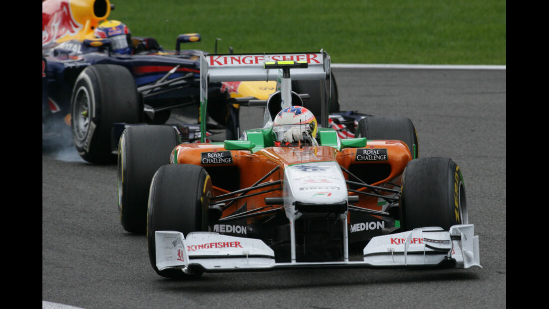 Paul di Resta Force India GP Belgien 2011