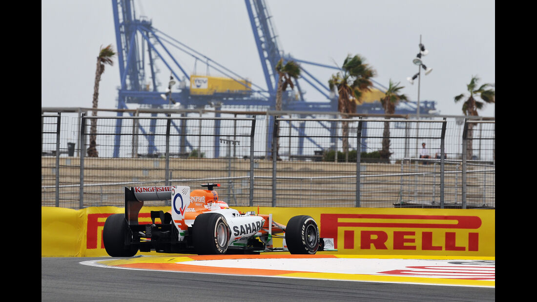 Paul di Resta - Force India - GP Europa - Valencia - Formel 1 - 22. Juni 2012