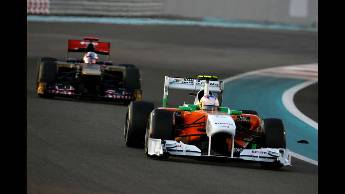 Paul di Resta GP Abu Dhabi 2011