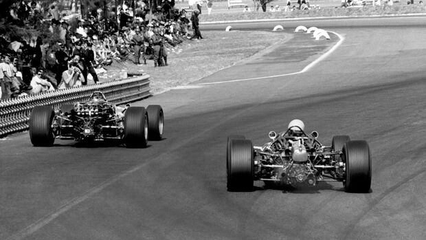 Pedro Rodriguez - Cooper T81B - GP Mexiko 1967