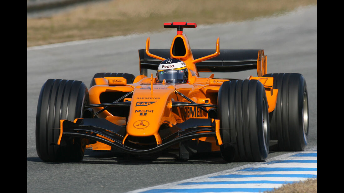 Pedro de la Rosa - McLaren MP4-20 - Test - Jerez - 2006
