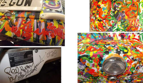 Peel P50 Leon Löwentraut Art Car MKL Markt