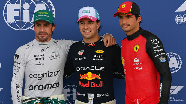 Perez, Alonso & Sainz - GP Miami 2023