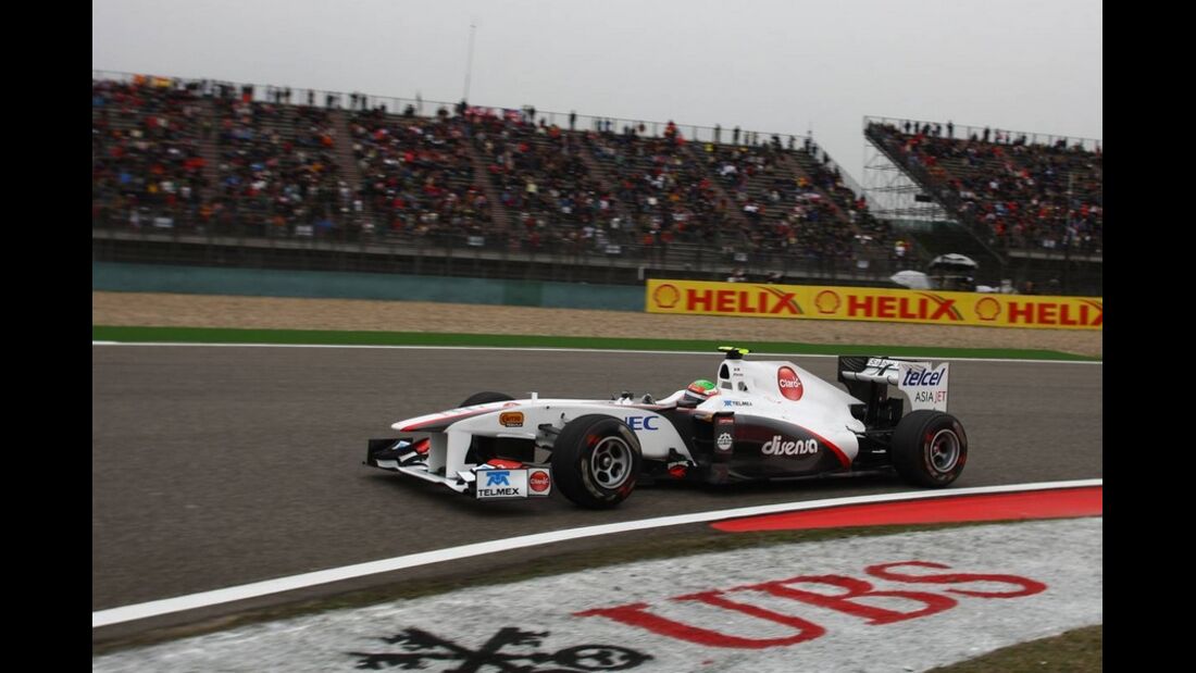 Perez Formel 1 GP China 2011