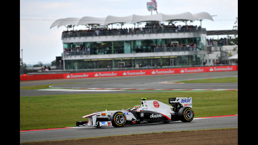 Perez - GP England - Qualifying - 9. Juli 2011
