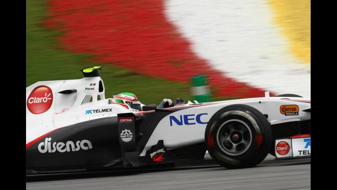 Perez GP Malaysia 2011 Formel 1