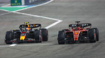 Perez - Leclerc - Formel 1 - GP Bahrain 2023 - Rennen 