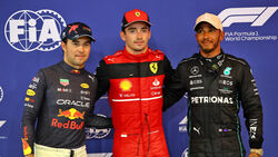 Perez - Leclerc - Hamilton - Formel 1 - GP Singapur - Qualifikation - 1.10.2022